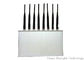 Small Cellular 8 Band WiFi UHF VHF GPS Signal Blocker Cell Phone Jammer